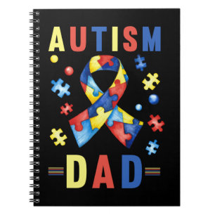 Carnet Autisme Papa Autistique Enfants Fier Papa