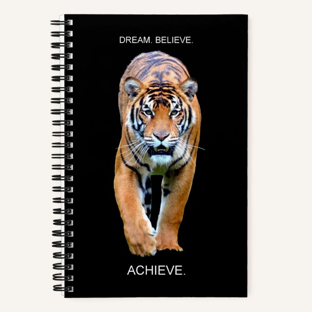 Carnet Auto-amélioration Motivation Coffre Hardcover (Recto)