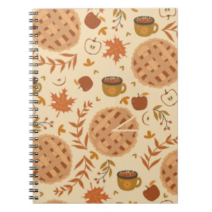 Carnet Automne Apple Pie : Graphiques Vintages