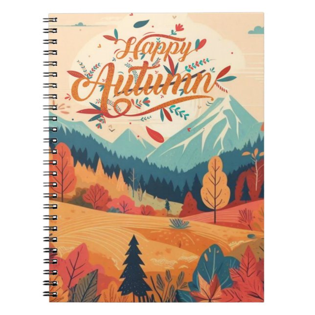 Carnet Automne/Automne/feuille/coloré (Devant)