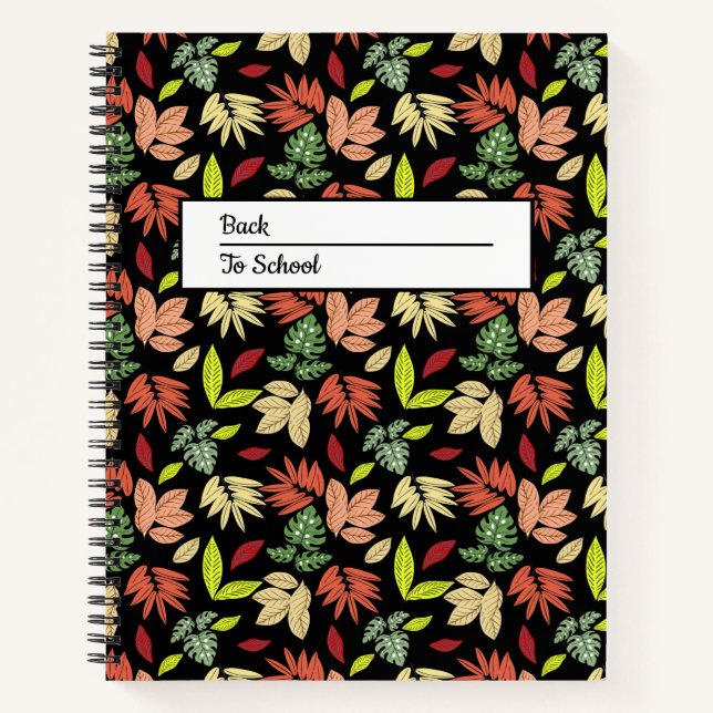 Carnet Automne coloré (Devant)