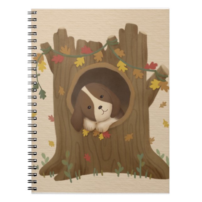 Carnet Automne stupéfiant : Beagle (Devant)