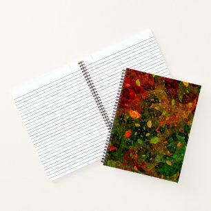 Carnet Autumn colorful decorative design