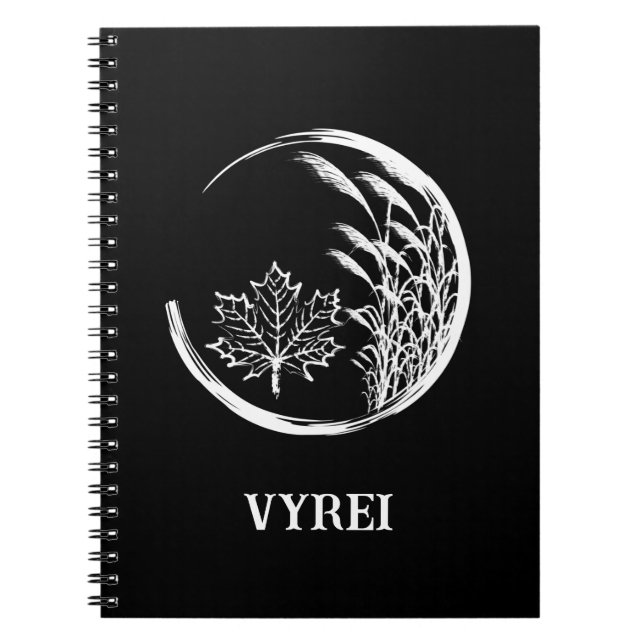 Carnet Autumn / Fall Crest (Devant)
