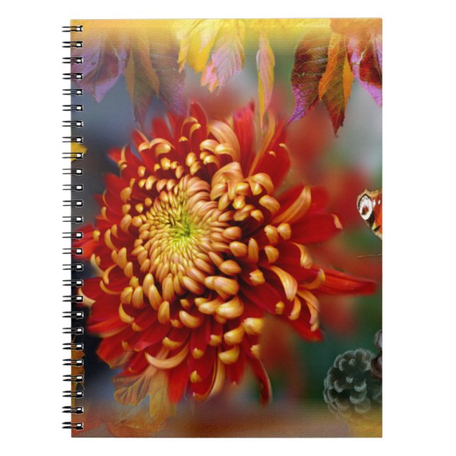 Carnet Autumn Foliage Splendor Forest Lake Destiny (Devant)