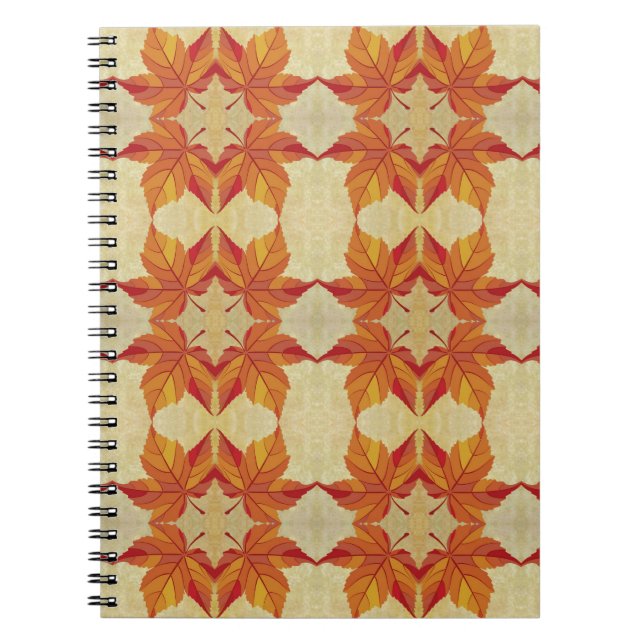Carnet Autumn Leaves (Devant)