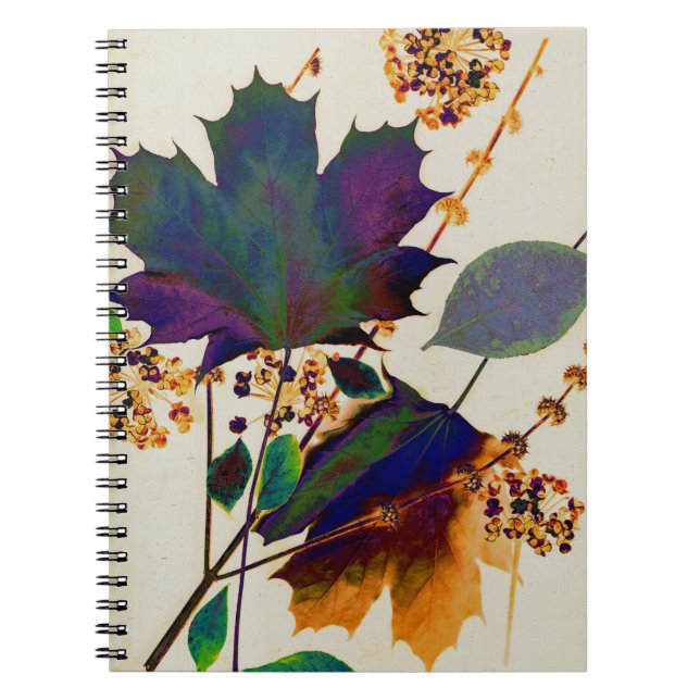 Carnet Autumn Leaves (Devant)