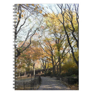 Carnet Autumn Leaves Riverside Park New York City NYC