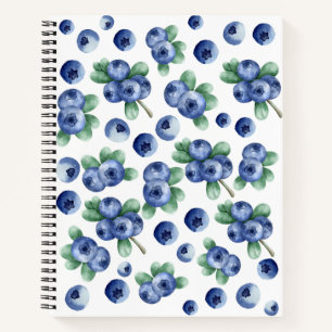 carnet aux bleuets