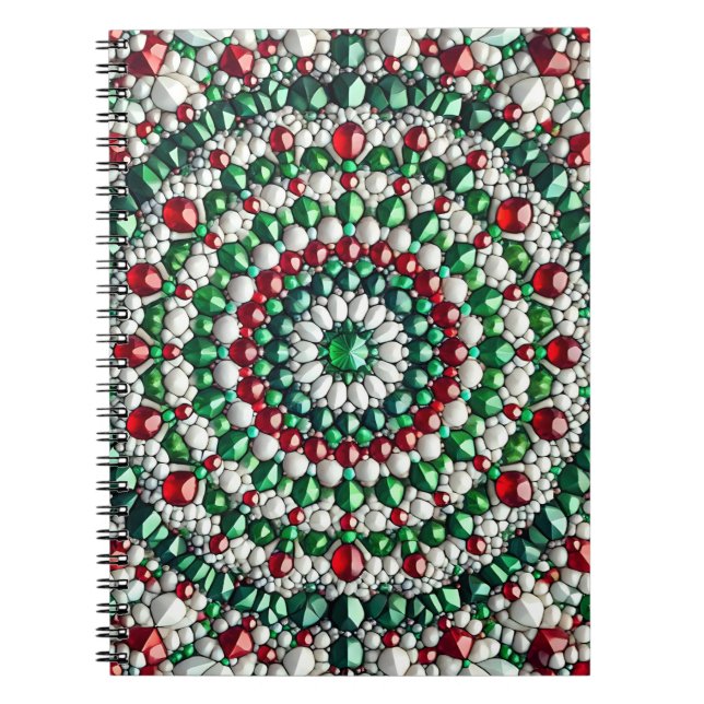 Carnet aux couleurs italiennes Design abstrait (Devant)