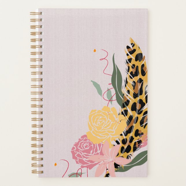 Carnet aux fleurs sauvages (Devant)