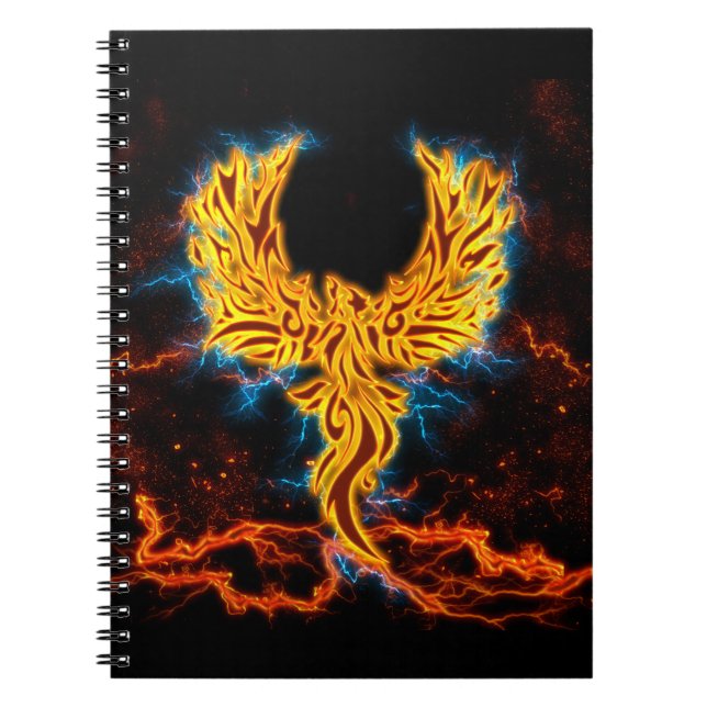 Carnet Ave Fenix Golden Fenix Lightning Wings (Devant)