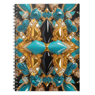 Carnet avec Bahamas Colors Design abstrait