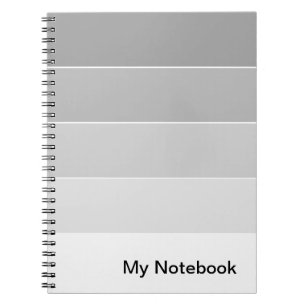 Carnet avec conception de dégradé personnalisable