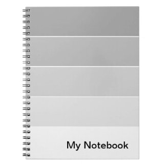 Carnet avec conception de dégradé personnalisable
