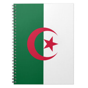 Carnet avec Drapeau d'Algérie