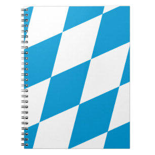 Carnet avec Drapeau de Bavière, Allemagne