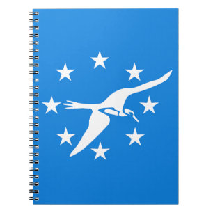 Carnet avec Drapeau de Corpus Christi Ville