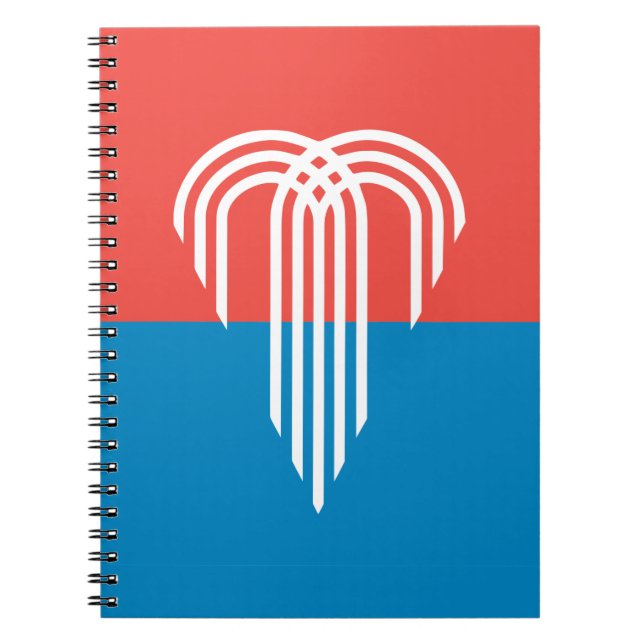 Carnet avec drapeau de Kansas City (Devant)