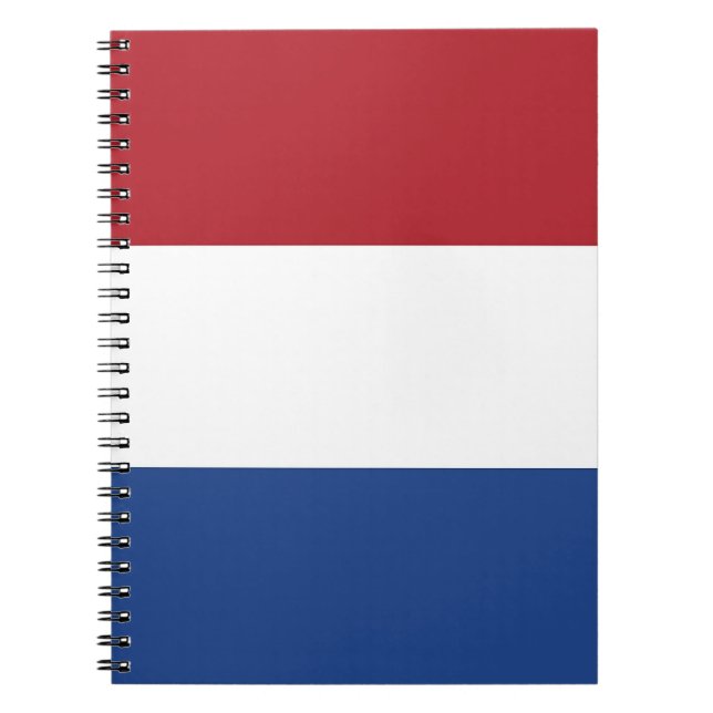 Carnet avec drapeau de Pays-Bas (Devant)