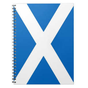 Carnet avec Drapeau d'Ecosse