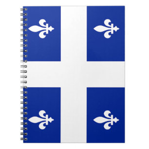 Carnet avec drapeau du Québec