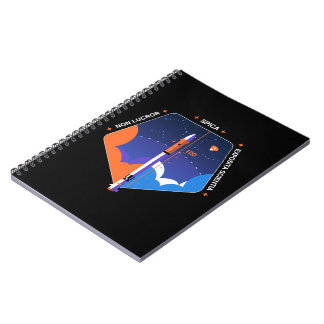 Carnet avec Spica Mission patch