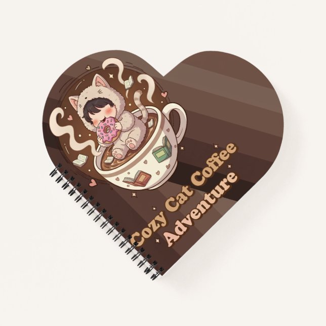 Carnet Aventure artistique au café Cozy Cat (Devant)