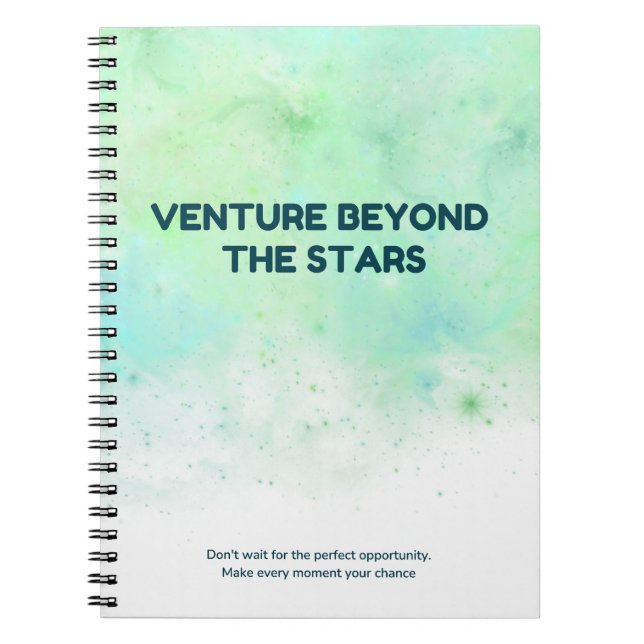 Carnet Aventure au-delà des étoiles (Devant)