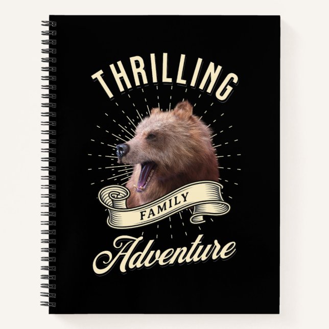 Carnet Aventure de famille palpitante  (Devant)