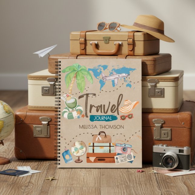 Carnet Aventure de voyage moderne pour explorateur (Créateur téléchargé)
