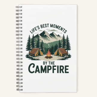 Carnet Aventure Moments au feu de camp 