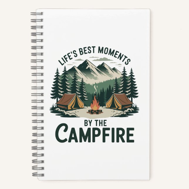 Carnet Aventure Moments au feu de camp  (Recto)