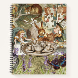 Carnet Aventures Classiques d'Alice au Thé dans le Pays d
