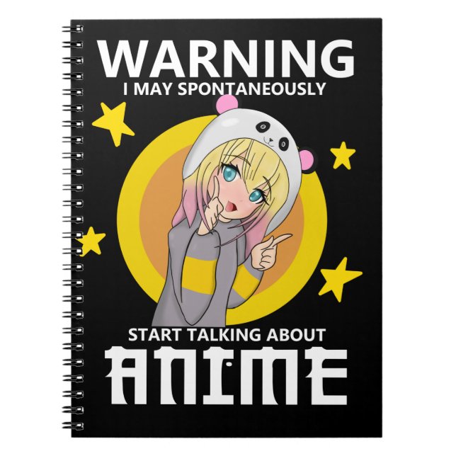Carnet avertissement peut commencer à parler de anime (Devant)