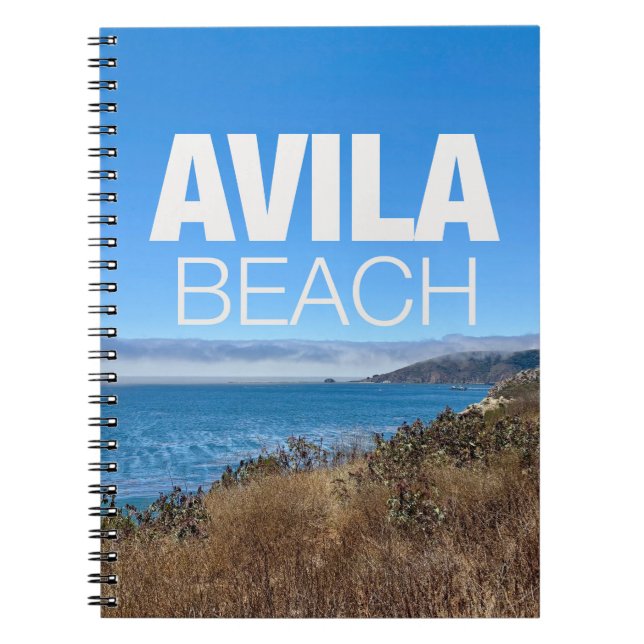 Carnet Avila Beach California Photography (Devant)
