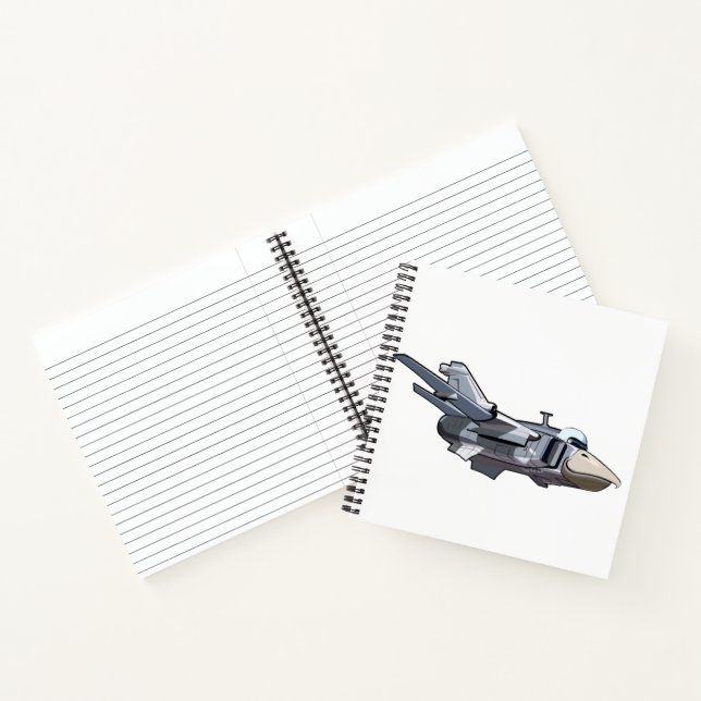 Carnet Avion de caricature (Intérieur)