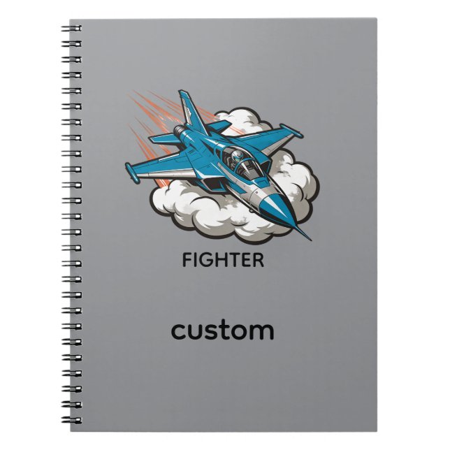 Carnet Avion de chasse supersonique (Devant)