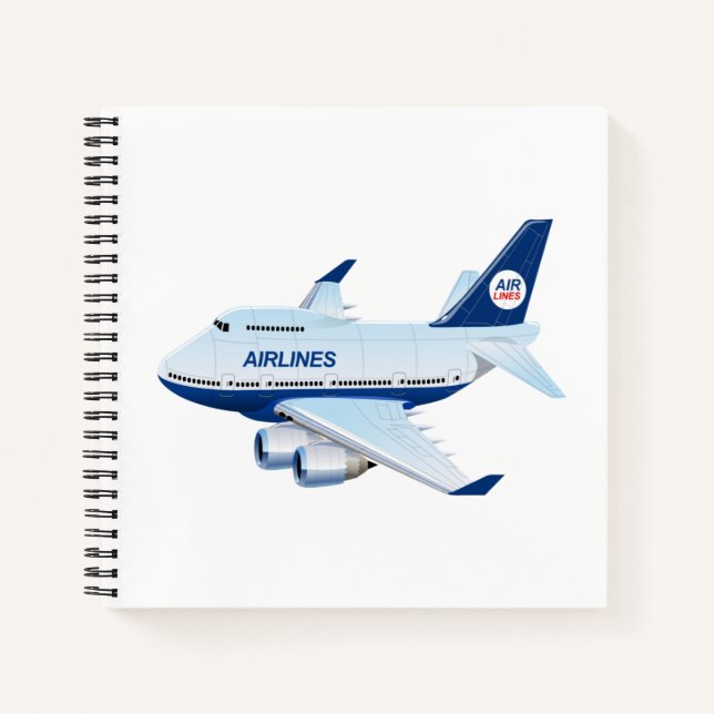 Carnet Avion de dessin (Devant)