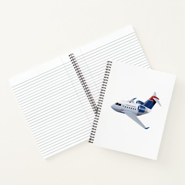 Carnet Avion de dessin (Intérieur)