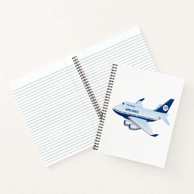 Carnet Avion de dessin (Intérieur)