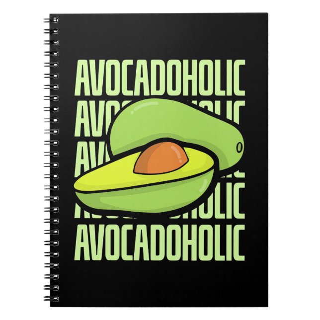 Carnet Avocado Fruit Food (Devant)