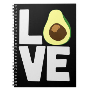 Carnet Avocado Love Vegan, mignon cadeau Avocado Lover