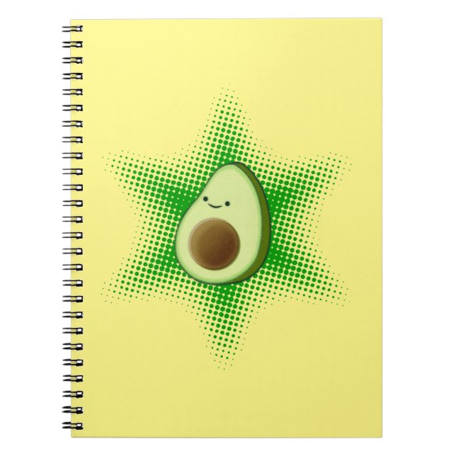 Carnet Avocado Superstar (Devant)