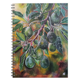 Carnet Avocats au soleil d'automne Peinture d'Alfred Fox