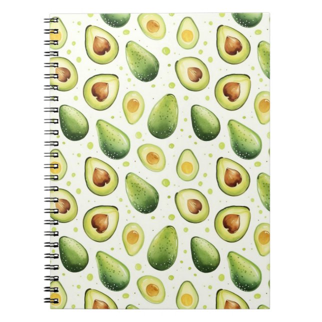 Carnet Avocats Green Dots   (Devant)