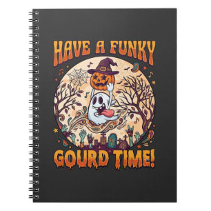 Carnet Avoir un moment de citrouille funky Halloween Fant