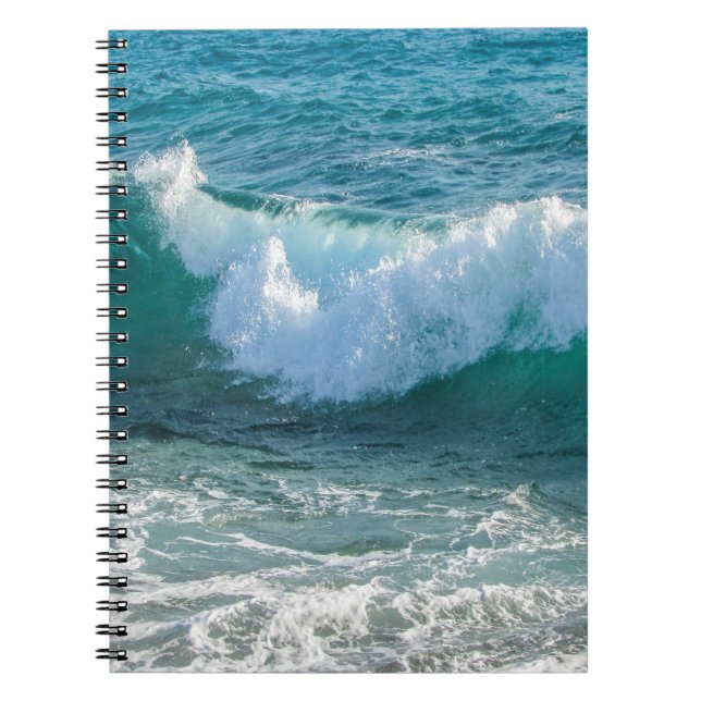 Carnet Awesome Wave mer mer mer mer mer nature océan (Devant)