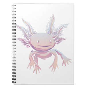 Carnet Axolotl réaliste