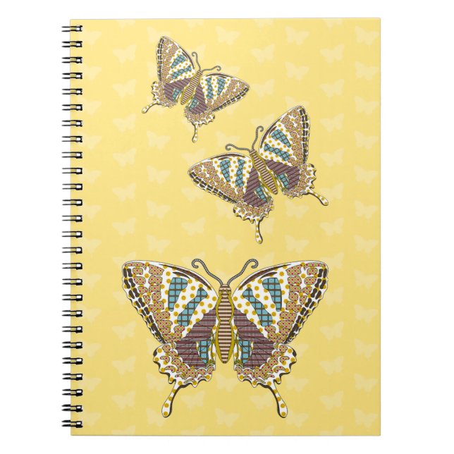 Carnet Aztec Swallowtail (Devant)